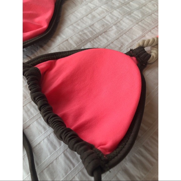 Ardene Brown Triangle Top Bikini - Picture 5 of 10